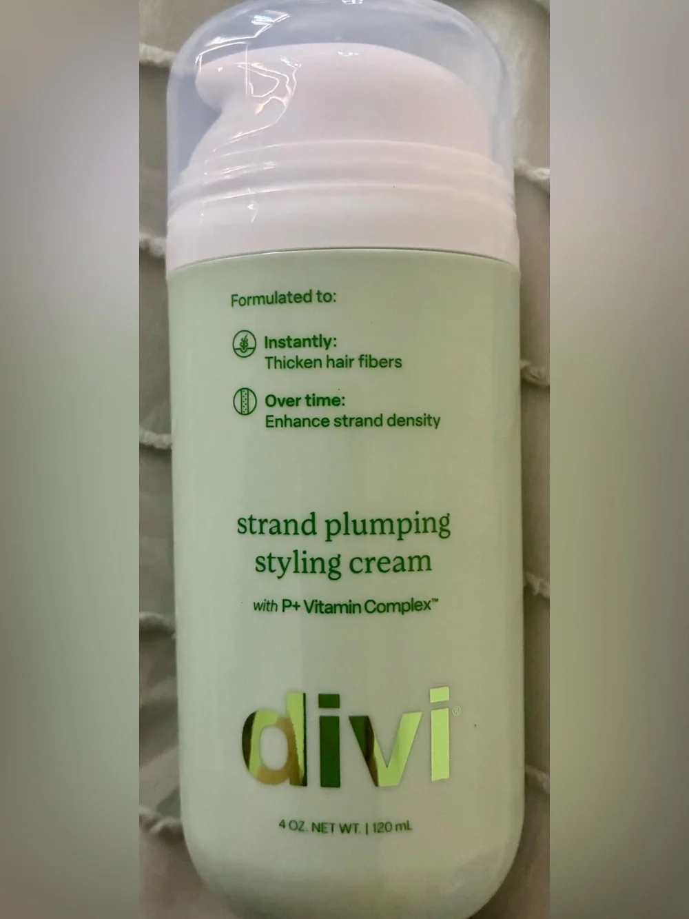 Divi Strand Plumping Styling Cream 4 oz – P+ Vitamin Complex